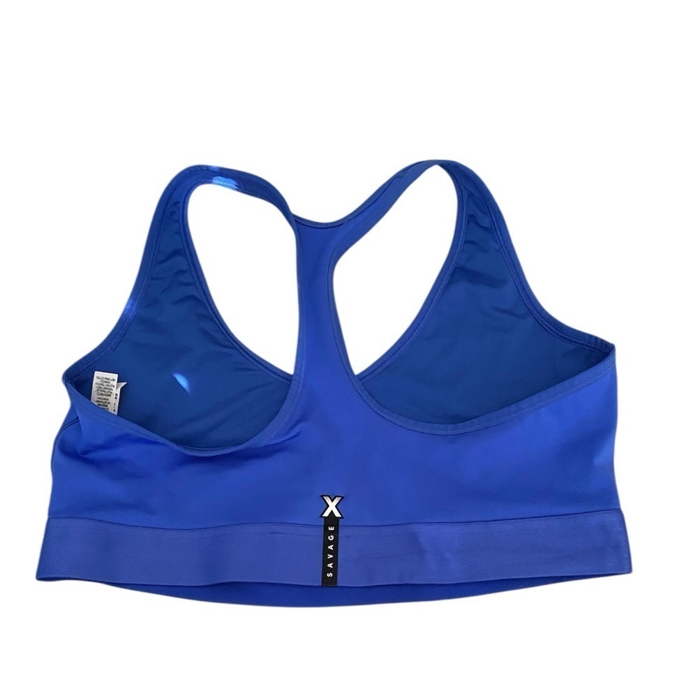 Savage X Fenty Blue Sports Bra Size 2X - Picture 2 of 5
